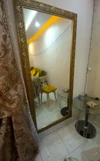 آئینه قدی طلایی کلاسیک