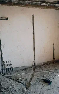 لوله گذاری کولر گازی/نصب کولرگازی/لوله گذاری توکار