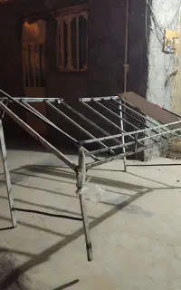 دو عدد تخت میوه و تره بار فروشی