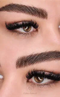 میکرو بلیدینگ ابرو دخترونه  و مویی  با صدها رضایت