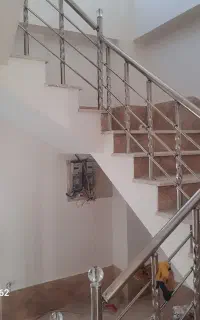 نرده استیل و آلمینیوم لوکس