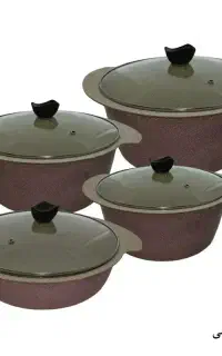 سرویس قابلمه ۸ پارچه گرانیتی فونیکس مدل ظرفینو