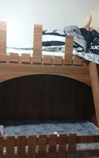 تخت دو طبقه قلعه ای