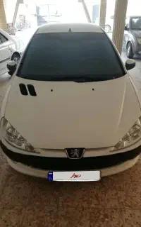 206 SD مدل آریانا اصل فرانسه دوگانه شرکتی بدون رنگ