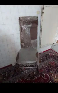 ۴عددصندلی چرم نو