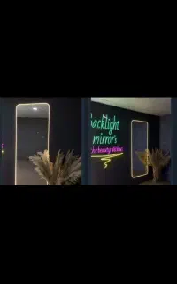 اینه نئون دار کاملا نو