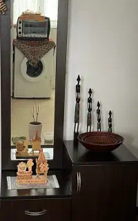 دراور آینه قدی شیشه ای