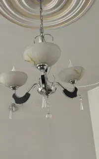 ۳ عدد لوستر سه شاخه