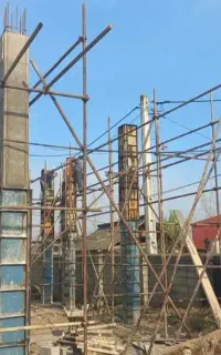 پیمانکاری و اسکلت بندی ساختمان با تمام لوازم