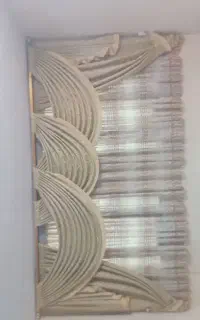 پرده  قلاب بافی ابریشم