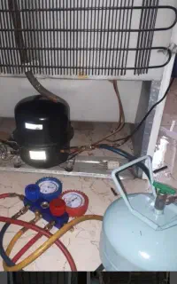 شاززوگاز یخچال فریزر