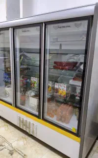 یخچال فروشگاهی الکترو استیل سه درب