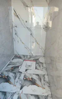 کاشیکاری سیمان کاری وکندهکاری باپیکربرقی کاشی
