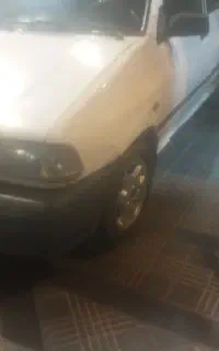 پراید سفید دوگانه