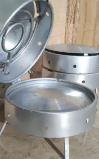 تنورگازی صدفی وبالشتک مخصوص نان