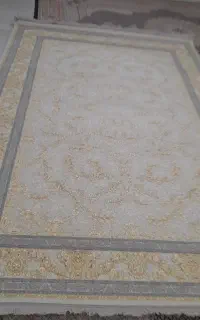 دو تخته فرش ۶ متری ۱۲۰۰ شانه نو نو آکبند گل برجسته