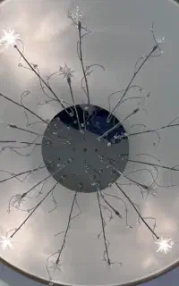 لوستر استیل و کریستال کنترلی