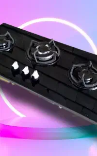 اجاق گاز ۳شعله سکوریت