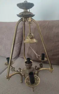 لوستر از جنس برنج