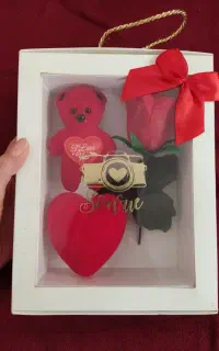 پک جعبه خرس قرمز کادو ولنتاین