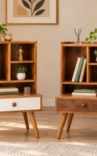 پاتختی کتابخانه دار، تولیدی