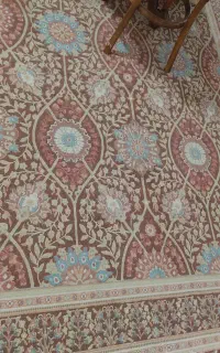 ۲ عدد فرش ۶ متری قهوه ای
