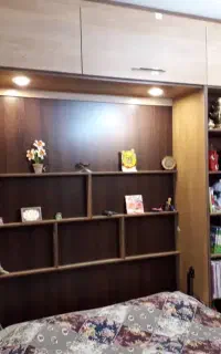 تخت تاشو دیواری با ضمانت 10 ساله