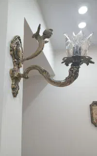 دیوارکوب کوب برنز تک