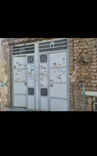 درب فلزی نفر رو با دوورودی مجزا