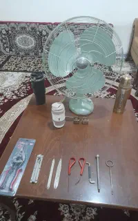 پنکه رومیزی قدیمی ژاپنی