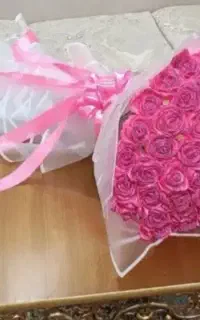 گل های روبانی ،باکس گل و پول آرایی