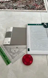 تخته رسم نقشه کشی ابزار نقشه کشی