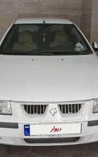 سمند سفید مدل ۹۱
