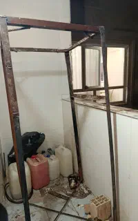 چهار پایه آهنی کولر