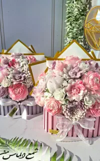 باکس گل شمع