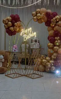 انجام کلیه خدمات بادکنک آرایی حرفه ای وگل آرایی