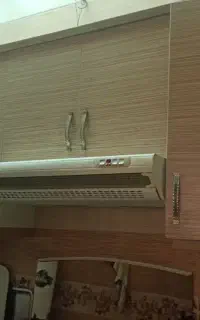 کابینت به همراه گاز وهود وسینگ و شیر