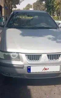 سمند۸۴ نقره ای تکسوز