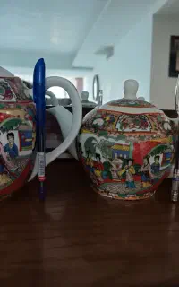 قوری گل مرغی چینی