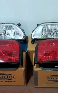 ۴ عدد چراغ جلو و عقب پراید ۱۳۱