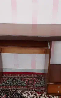 میز کامپیوتر تمام چوب