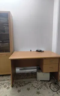 کتابخانه و میز تحریر