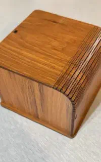 جعبه چوبی ساعت
