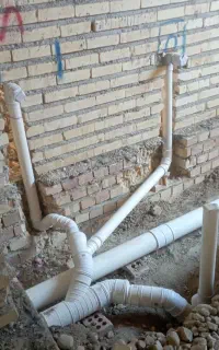 لوله کشی آب و فاضلاب وشوفاژ