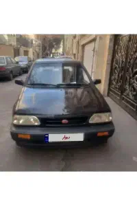 پراید هاچبک مشکی بدون رنگ ۸۶