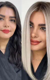 سالن زیبای مهرگونه کلینک رنگ