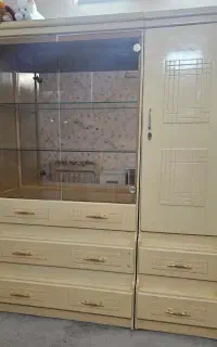 کمد لباس +۲ تخت ست کامل ،کم جا، قیمت مناسب