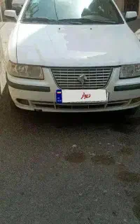 سمند ای آف سون مدل 96دوسه لکه رنگ دارد
