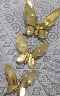 پروانه برنجی دیوار کوب