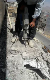 تخریب ساختمان انواع کار های قمتراتی ساختمانی